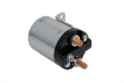 Accel 40111C Chrome Starter Solenoid