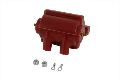 Andrews red high output 2.8 ohm electrical coil 237240, close-up product view