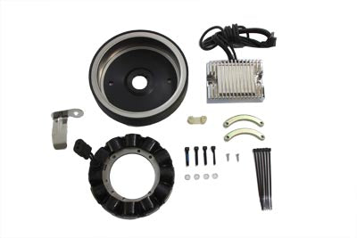 Volt Tech 32-0796 Alternator 22 Amp Charging System Kit for 1970-1979 Harley-Davidson FL