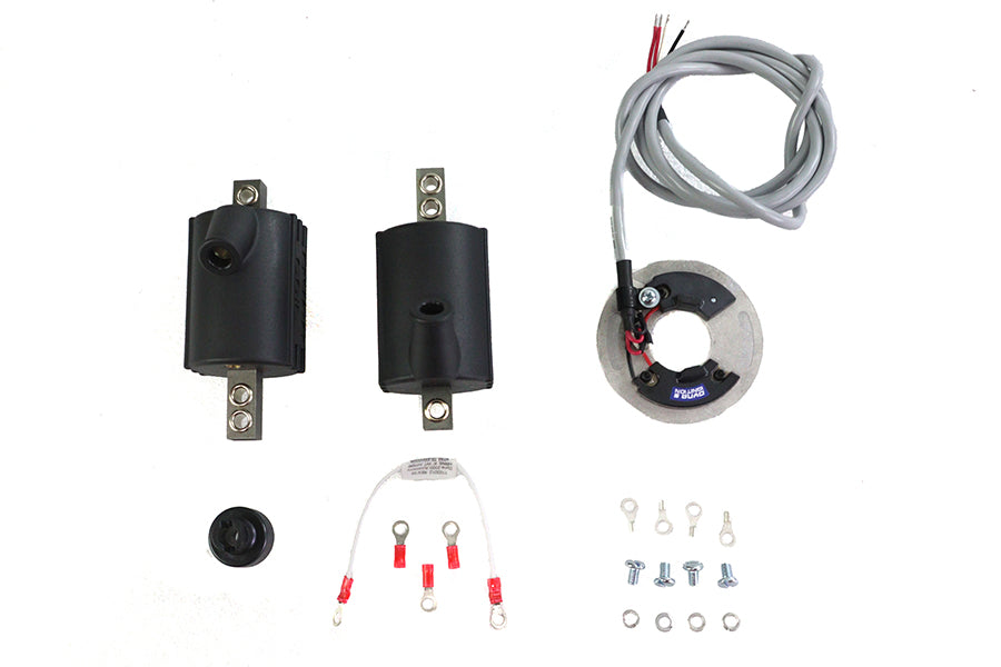 Dyna Tek DSK6-2 single fire performance ignition kit electrical components