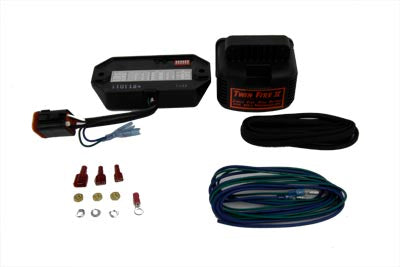 Dyna Tek SFK-3P Digital Dyna 2000 ignition system with 8-pin connector, black electrical module