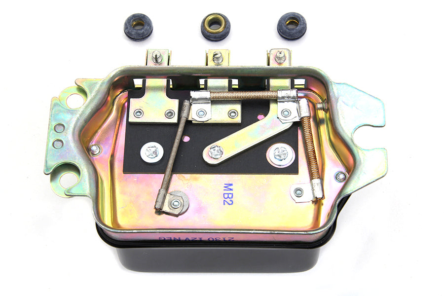 V-Twin 32-0995 Delco Remy Type Black 12 Volt Mechanical Regulator