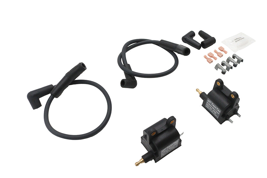 Daytona Twin Tech 2006-KIT Twin Tec Mini Single Fire Coil Kit, 3 Ohm black coil assembly