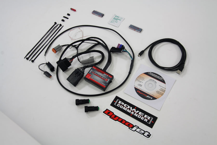 Dyno Jet Power Commander V 1020-1881 fuel controller for 2013 Harley-Davidson XL fuel and air system