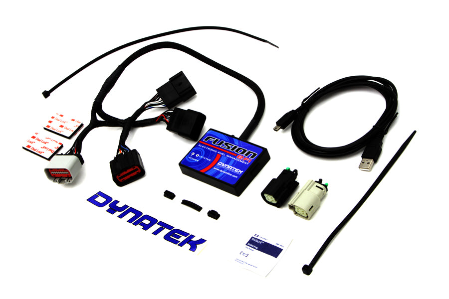 Dyna Tek Dynatek Fusion EFI ignition module for motorcycle fuel and air systems, model DFE-15-022