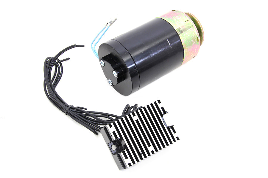 Volt Tech 12 Volt Indian Alternator Black, SKU 32-1249