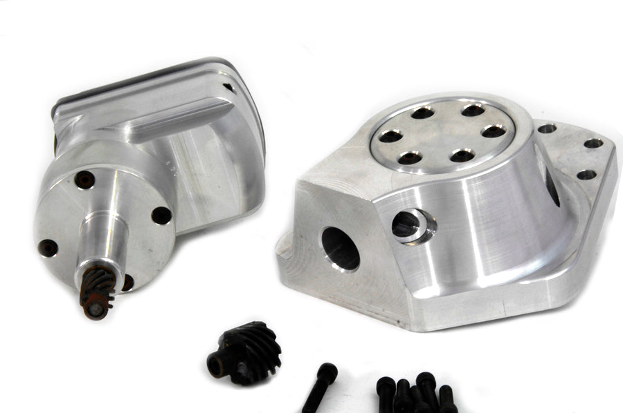 Joe Hunt H-4 Automatic Advance Magneto 1296 electrical ignition component in black metal housing