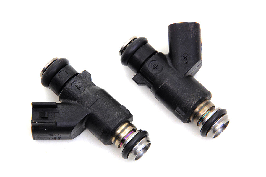 Daytona Twin Tech 32-1370 replacement fuel injector set 20054 for motorcycle fuel and air systems