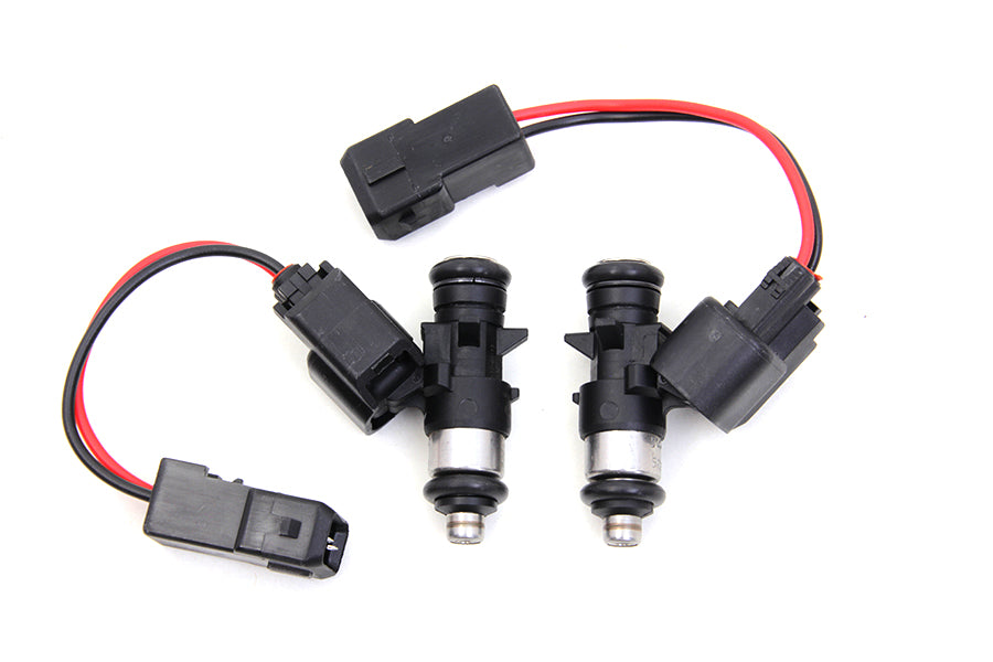 Daytona Twin Tech 21071 replacement fuel injector set for motorcycle fuel and air systems