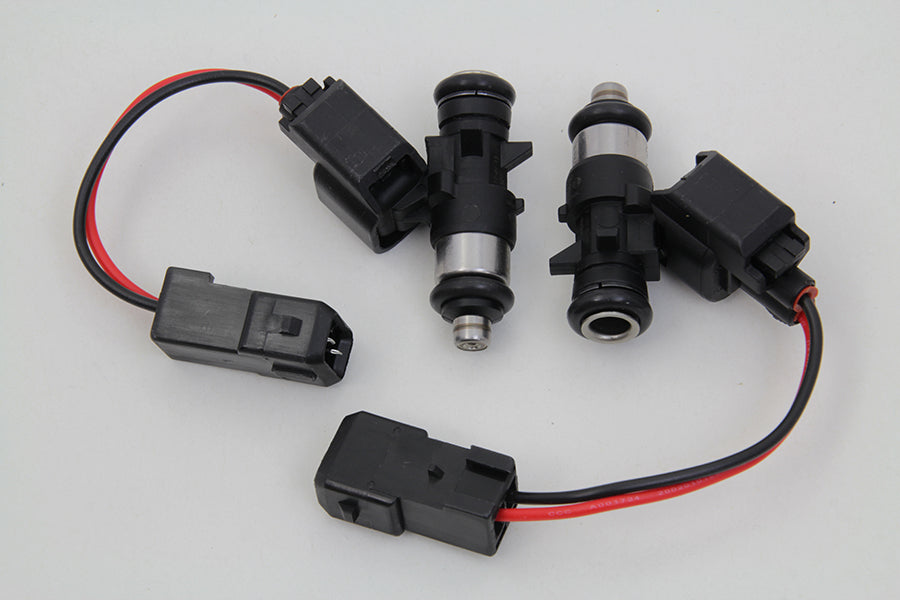 Daytona Twin Tech 21071 replacement fuel injector set for motorcycle fuel and air system