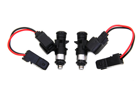 Daytona Twin Tech replacement fuel injector set 21078 for motorcycle fuel and air systems