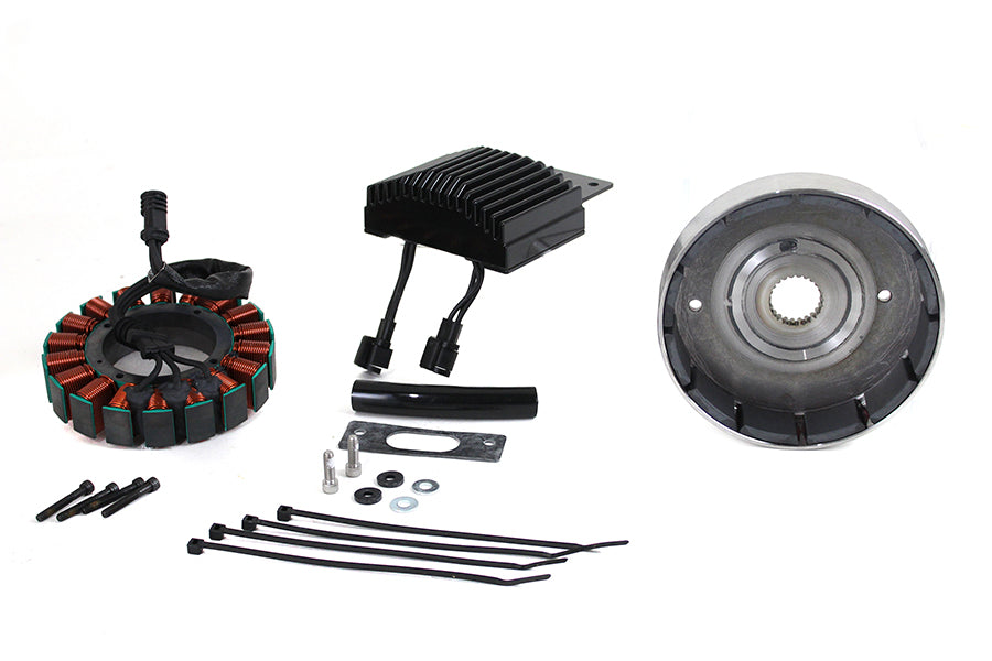 Cycle Electric CE-84T-14 50 Amp Alternator Upgrade Kit electrical component view