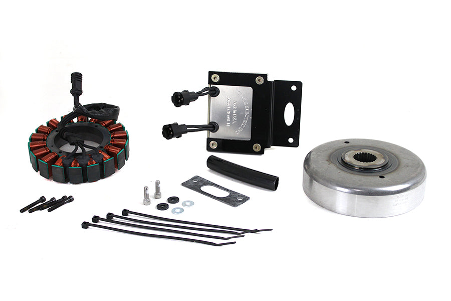 Cycle Electric CE-84T-14 50 Amp Alternator Upgrade Kit electrical component close-up