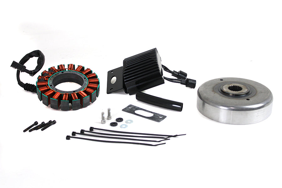 Cycle Electric CE-84T-14 50 Amp Alternator Upgrade Kit electrical components, image 32-1392d.jpg