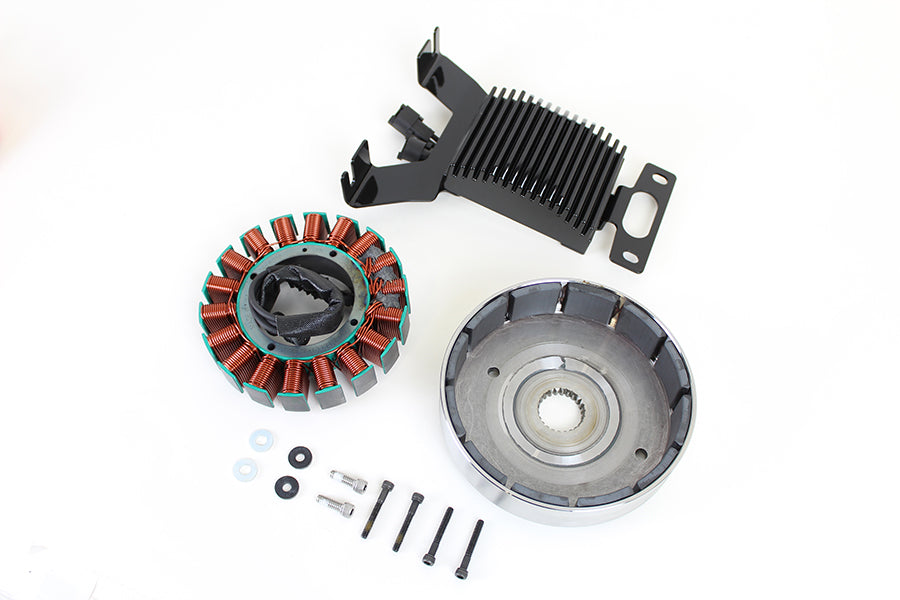 Cycle Electric CE-84T-15 50 Amp alternator upgrade kit electrical components