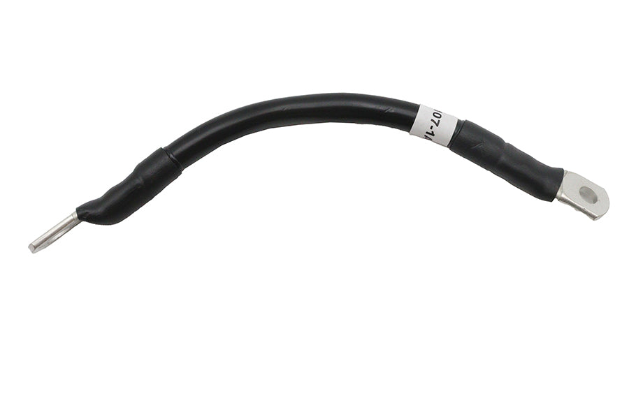 All Balls Racing black 7-inch flexible battery cable 78-107-1 for electrical connections