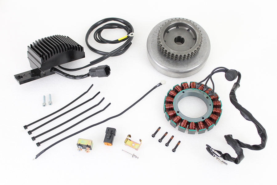 Cycle Electric CE-69S XL three-phase alternator kit with electrical components