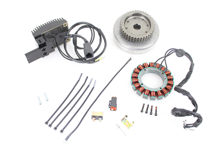 Cycle Electric CE-69S-04 XL three-phase alternator kit with electrical components