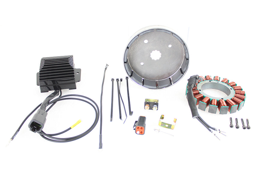 Cycle Electric CE-73TR 45 Amp Three-Phase Alternator Kit for FXST and FLST motorcycles