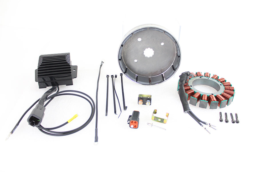 Cycle Electric CE-73TR 45 Amp Three-Phase Alternator Kit for FXST and FLST models