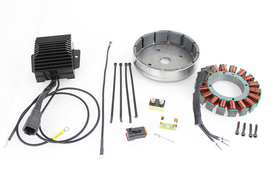 Cycle Electric CE-73TR 45 Amp Three-Phase Alternator Kit for FXST and FLST motorcycles