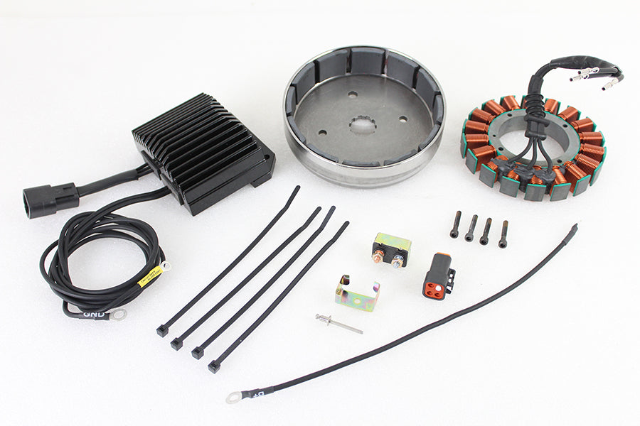 Cycle Electric CE-74TR FXD 45 Amp three-phase alternator kit electrical componentાન્ય