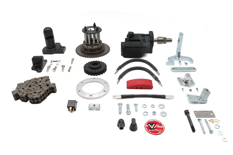 York 32-1503 electric starter kit for 1954-1957 Harley-Davidson FL motorcycles