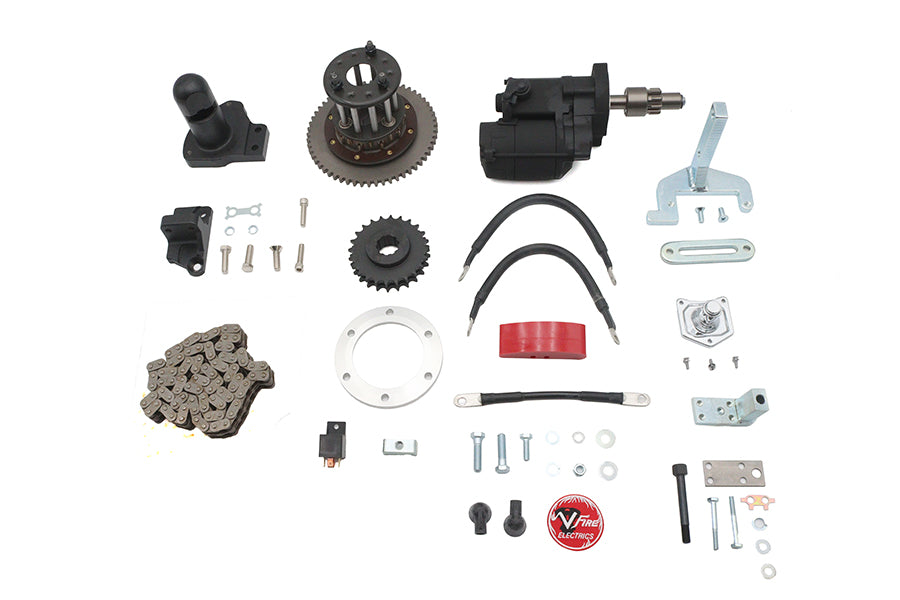 York 32-1503 electric starter kit for 1954-1957 Harley-Davidson FL motorcycles
