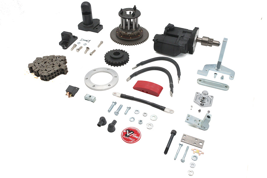 York 32-1503 electric starter kit for 1954-1957 Harley-Davidson FL motorcycles