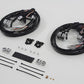 Volt Tech H18-0336C+12 chrome handlebar switch kit with electrical controls
