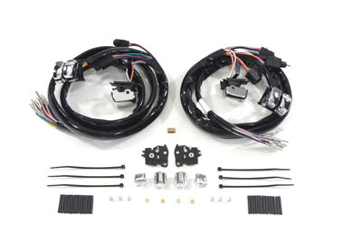 Volt Tech H18-0337C+12 handlebar switch kit with chrome electrical switches
