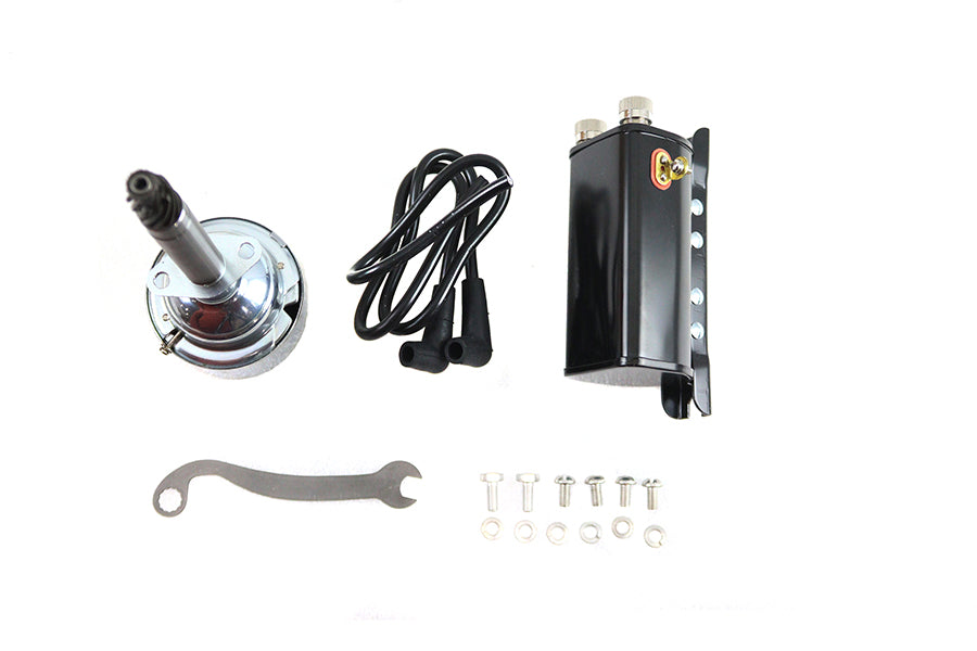Volt Tech 32-1599 6 volt distributor and coil kit in black