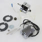 V-Twin 32-1676 chrome 12-volt alternator generator conversion kit on a white background