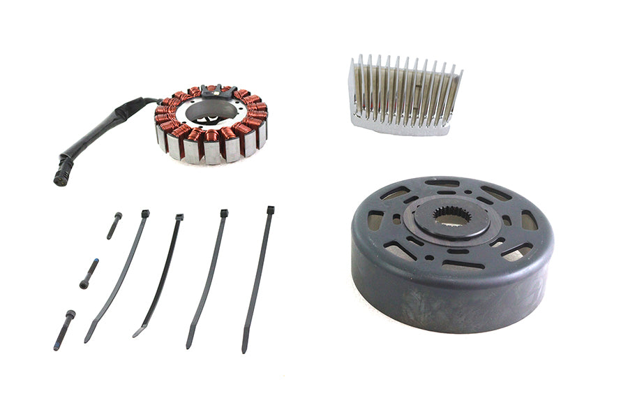 Volt Tech 32-1711 50 Amp alternator charging system kit electrical components