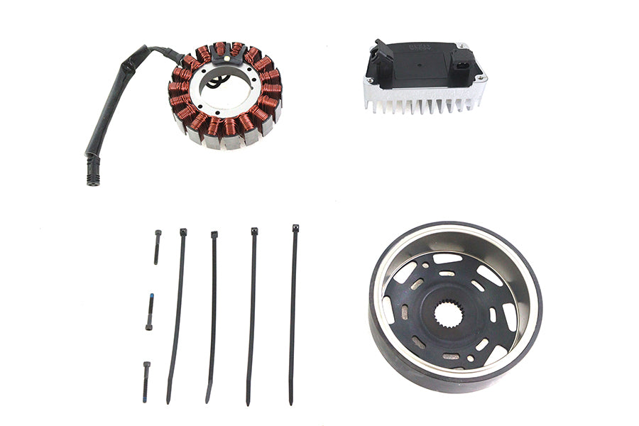 Volt Tech 32-1711 alternator charging system kit, 50 amp electrical component in product view
