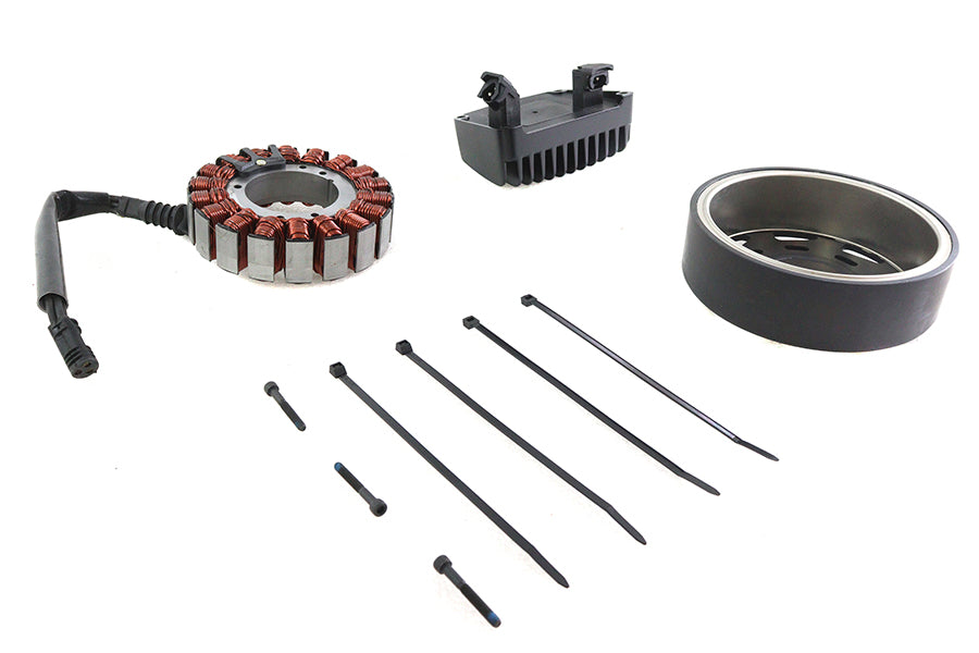 Volt Tech 32-1714 50 Amp alternator charging system kit with electrical components