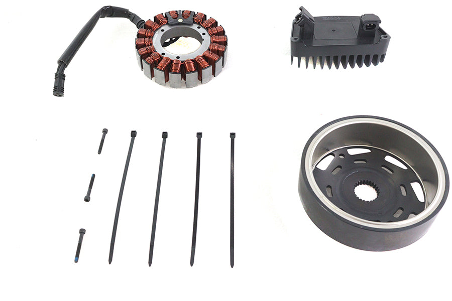 Volt Tech 32-1714 alternator charging system kit, 50 amp electrical component package
