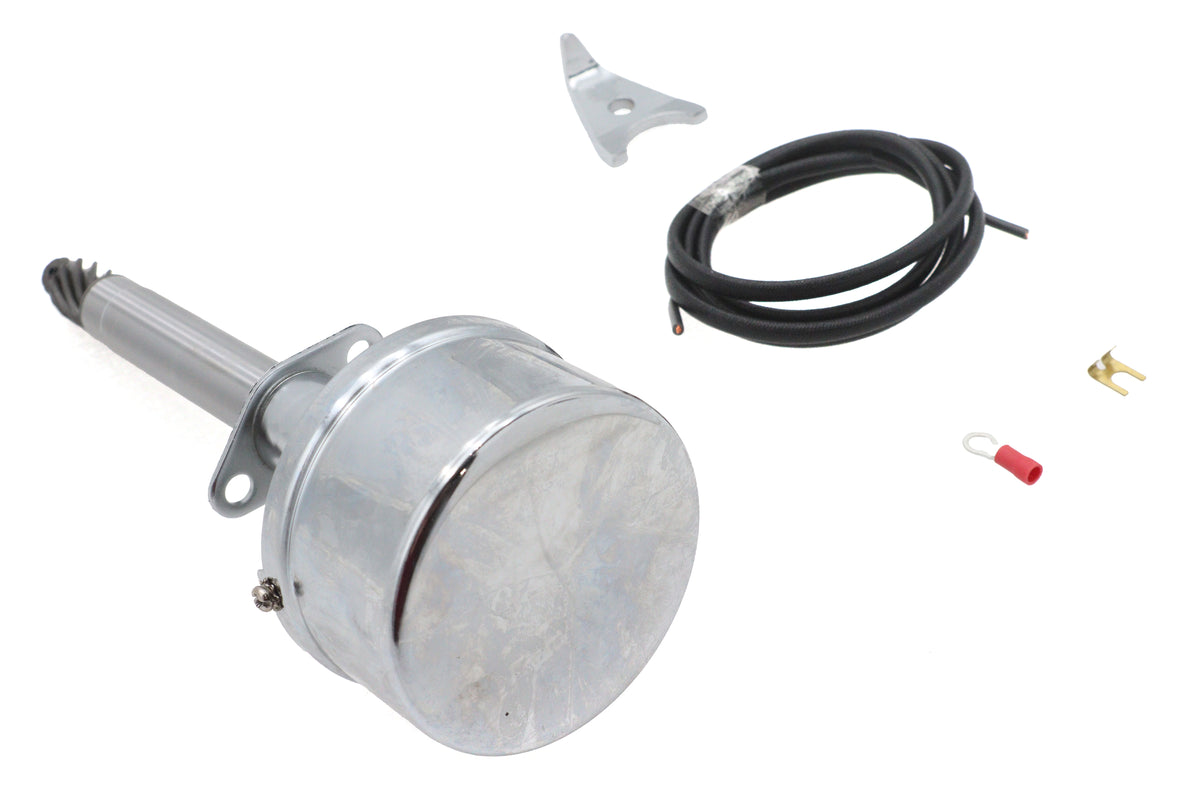 V-Twin 74478D V-Fire Overhead Valve Auto Advance Distributor Chrome