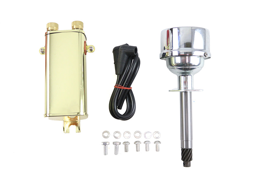 V-Twin Panhead 6 Volt Brass Coil Kit, model 32-1896a, electrical component