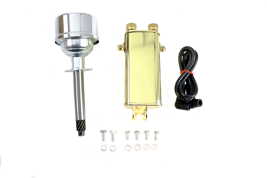 V-Twin 32-1897 Panhead 12 Volt Brass Coil Kit