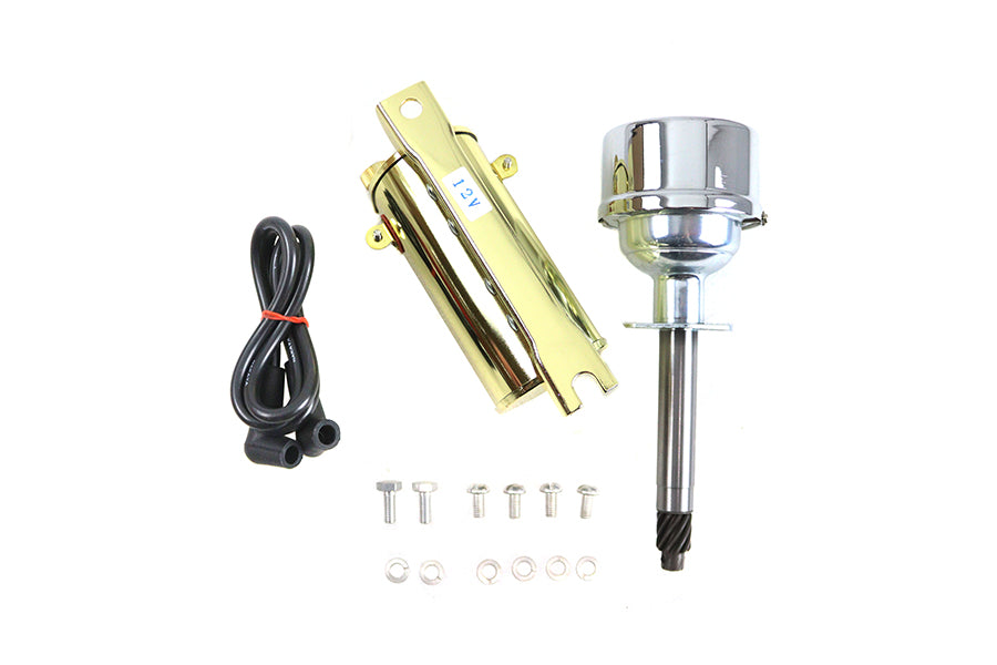 V-Twin 32-1897 Panhead 12 Volt Brass Coil Kit