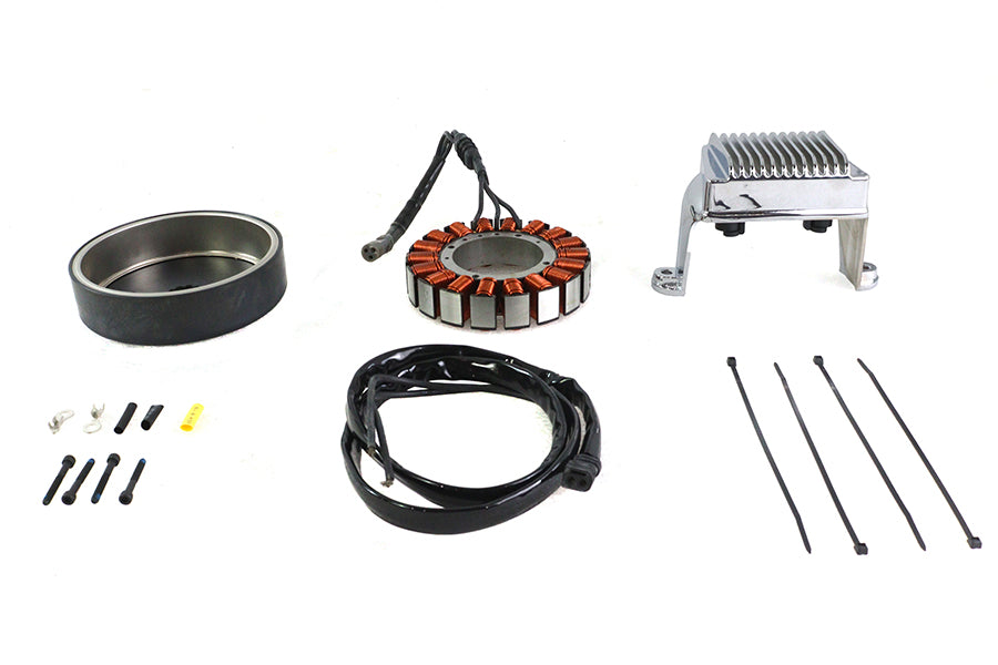 Volt Tech 32-1915 50 Amp Alternator Charging System Kit with electrical components