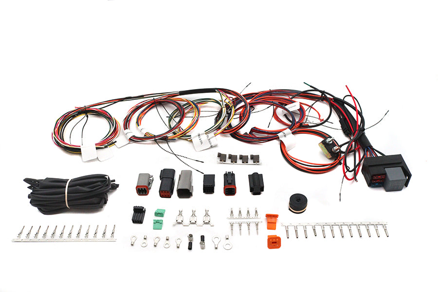Namz NCBH-01-C custom wiring harness kit with electrical connectors and wires