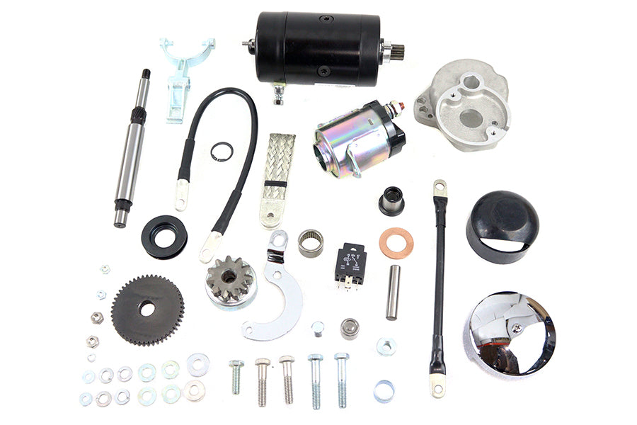 V-Twin FXR electric starter kit with Hitachi style starter, model 32-2057