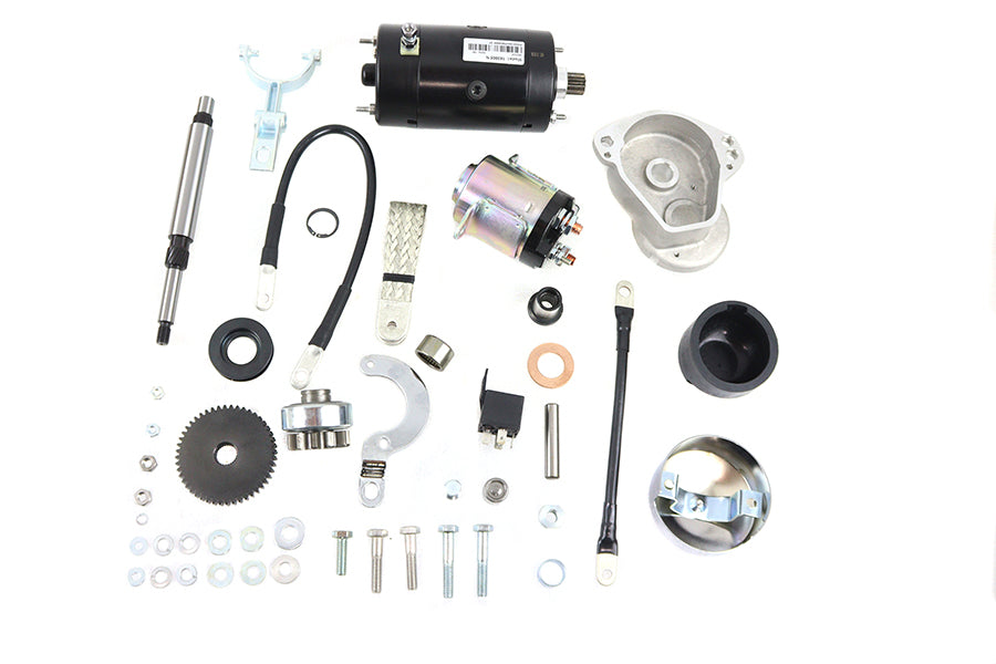 V-Twin FXR electric starter kit with Hitachi-style starter, model 32-2057