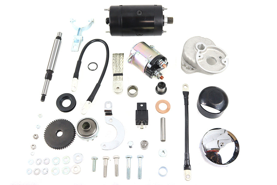 V-Twin FXR electric starter kit with Hitachi-style starter, model 32-2057