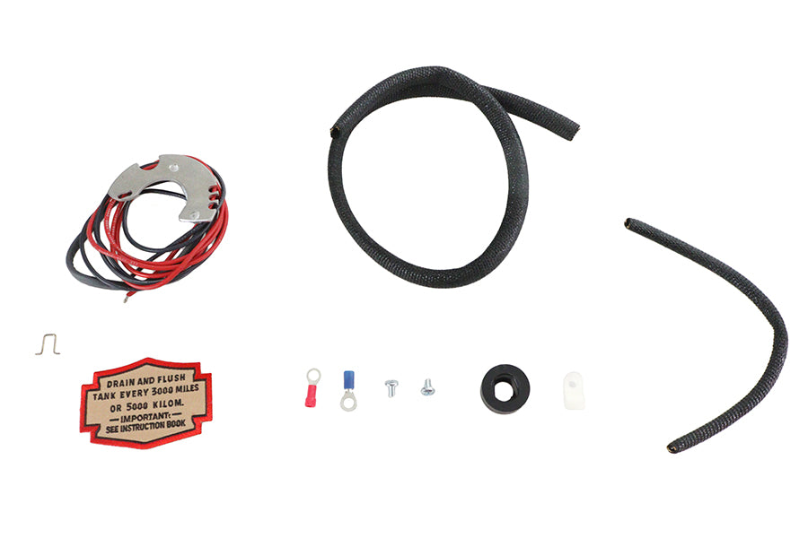 V-Twin 32-2169 electronic ignition conversion kit for motorcycle electrical system