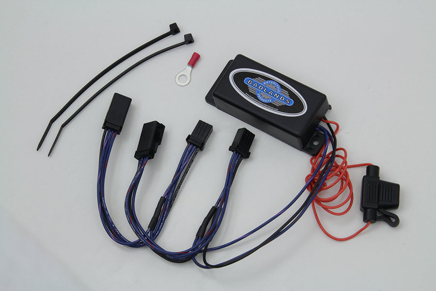 Namz Badlands Type III LE-CB-C turn signal load equalizer for motorcycle lighting systems