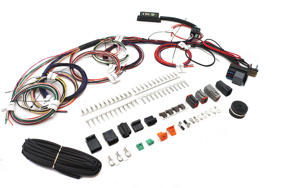 Namz NCBH-02 custom wiring harness kit with electrical connectors and wires