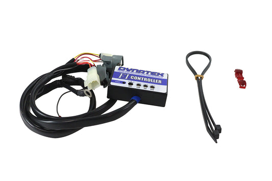 Dyna Tek DFCH-8 EFI Controller fuel and air system component, shown in black housing
